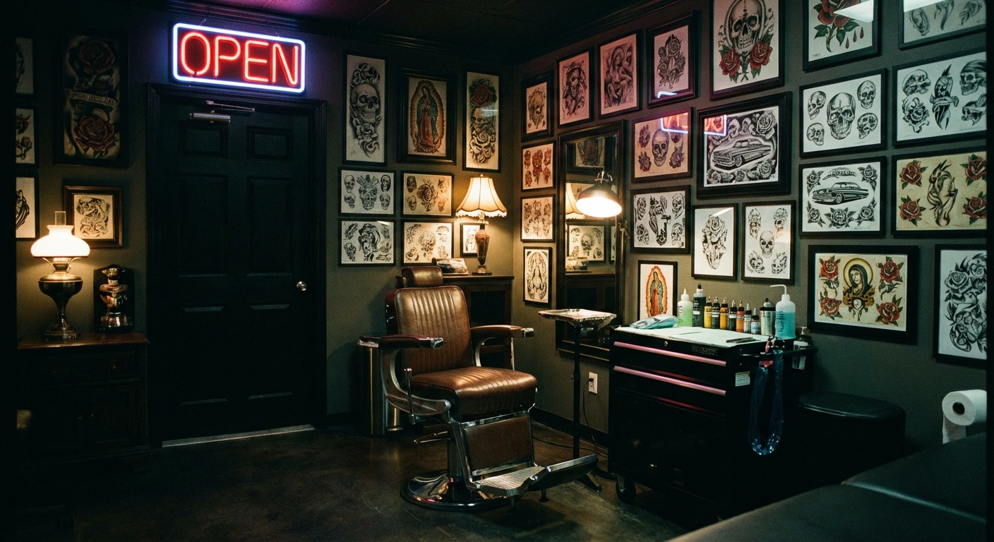 InkFamy Tattoo studio interior